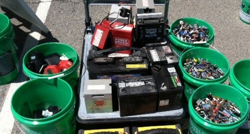 We recycling a variety of batteries for our commercial customers.  We do not offer consumer battery recycling.